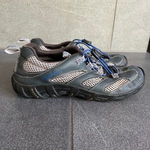 Merrell Caper Bracken Kids Size 6 Brown Hiking Trails Water Shoes